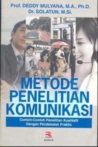 Metode Penelitian Komunikasi