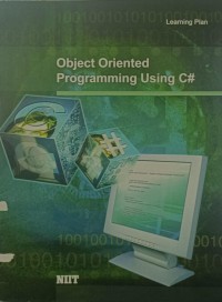 Object oriented programming using C# - Learning plan