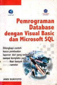 Image of Pemrograman Database dengan Visual Basic dan Microsoft SQL