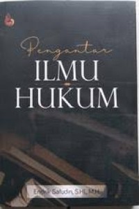 Pengantar ilmu hukum