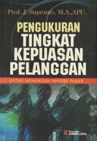 Pengukuran tingkat kepuasan pelanggan