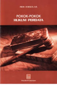 Pokok - Pokok Hukum Perdata