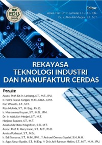 Image of Rekayasa teknologi industri dan manufaktur cerdas