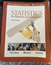 Image of Statistics for Business and Economics