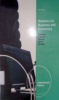 Statistics For Business And Economics (Edition 12)