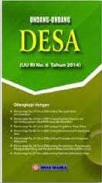 Undang - Undang Desa (UU RI No.6 Tahun 2014)