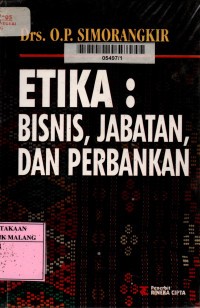 Etika Bisnis, Jabatan, dan Perbankan