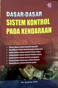 Dasar-Dasar Sistem Kontrol Pada Kendaraan