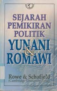 Sejarah Pemikiran Politik Yunani dan Romawi