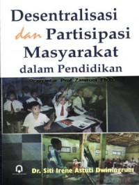 (FISIP) Desentralisasi dan Partisipasi Masyarakat dalam Pendidikan