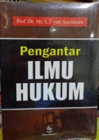 Pengantar ilmu hukum