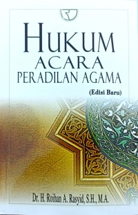 Hukum Acara Peradilan Agama : Edisi Baru