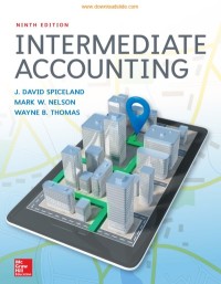 Intermediate accounting (Ninth Edition)