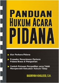 Panduan Hukum Acara Pidana