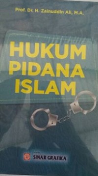 Hukum Pidana Islam