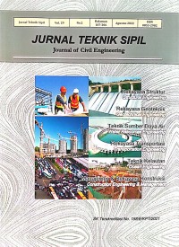 Jurnal Teknik Sipil : Jurnal Teoritis dan Terapan Bidang Rekayasa Sipil Vol. 29 no.2