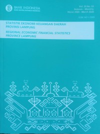 Statistik Ekonomi Keuangan Daerah Provinsi Lampung, Vol. 20 No. 03 - Maret 2020