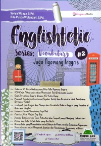 Englishtetic Series Vocabulary Jago Ngomong Bahasa inggris