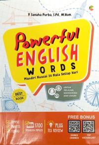 Powerful English Words : Mandiri Kuasai 20 Kata Setiap hari